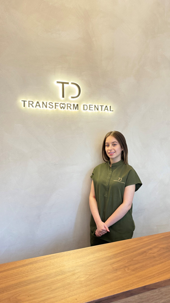 Staff member at Transform Dental Liverpool